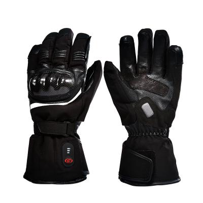 China 100% Waterproof Windproof Winter Savior Five Finger Knuckle Non-slip Protection Heating Winter Custom Gloves Motorcycle Cycling Enthusiast Glove for sale