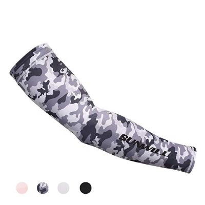 China Breathable Spandex Light Sun Burn Resistant UV Protection Cooling Arm Sleeve for sale