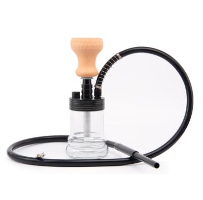 China Shenzhen Reliable Acrylic Cheap Rainbow Fast Delivery Logistics Portable Mini Hookah Set for sale