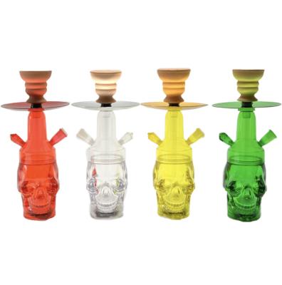 China Fast Delivery Acrylic Cheap Skulls Acrylic Hookah Hookah Portable Car Shisha for sale