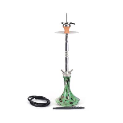 China Shenzhen Trust Aluminum Cheap Fast Delivery Logistics Big 2 Hose Designer Hookah for sale