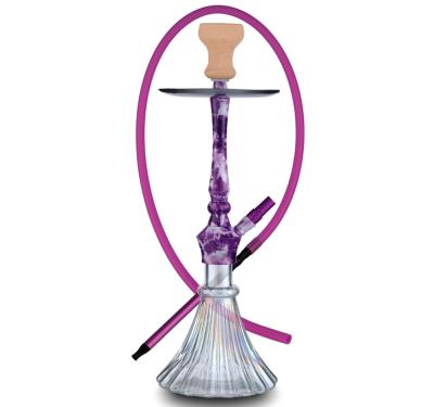 China Cheap Brass Fast Delivery Logistics Reliable Shenzhen Russia Purple Resin Hookah for sale