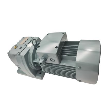 China Hot Selling Helica Gear 2021 R Series Gear Boxes Helical Reducer Motor for sale