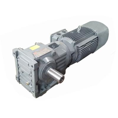 China Helica K Axis Series Helica Double Speed ​​Output Gearbox Reducer Helical Bevel Motor KA37~KA107 for sale