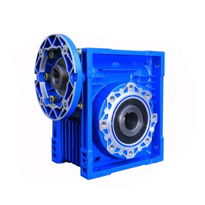 China Automatic Equipment RV Square Flange Worm Gear Reducer Gearbox For Servo Motor for sale