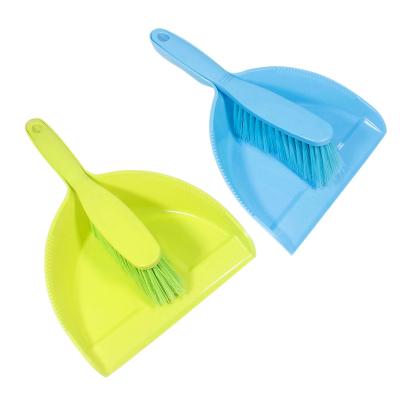 China Mini Tool Broom and Plastic Dustpan Home Cleaning Set for Office Table for sale