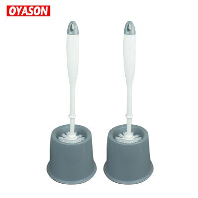 China 2019 Promotional Plastic Home Clear Plastic Toilet Brush And Holder for sale