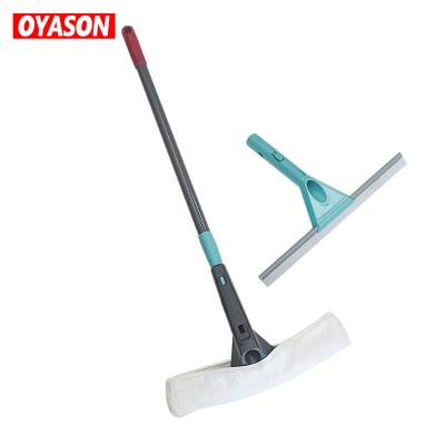 China 2 Stored In 1Window Cleaning Tools Squeegee Telescopic Window Cleaner for sale