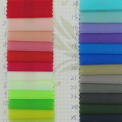 China Wholesale plain style double-thread 15D plain woven plaid glue high quality woven nylon fabric for shirt, dress, fashion, ect for sale