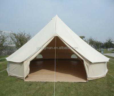 China Extended Type Youngman 7m Cotton Canvas Bell Tent for sale