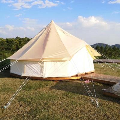 China Luxury Eco - Friendly Luxury Yurt Tent With 5M Top Cover for sale