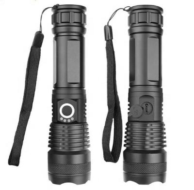 China Zoom Mini Aluminum USB Rechargeable Zoom LED Flashlight for sale