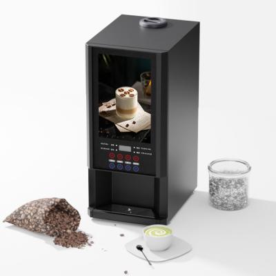 China Newest Instant Coffee Instant Coffee Juice Coffee Vending Machine For Instant Full Automatic Desktop Portable Coffee Machines for sale