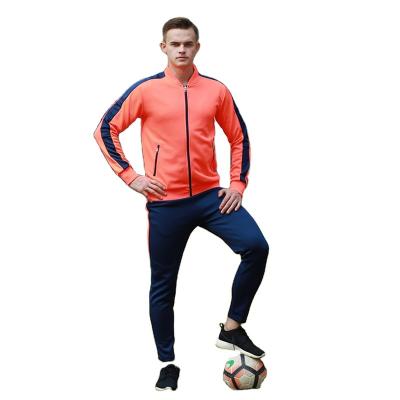 China Breathable Customized Sports Wears Jacket Training Tracksuit Sets Adult Jerseys Team Clothes for sale