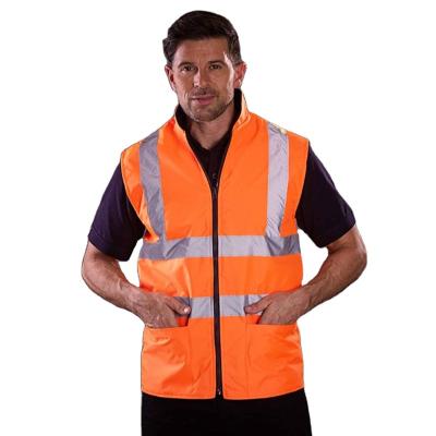 China Factory Wholesale Price Water Proof Vest Clothing High Quality Work Safety Reflective Vest for sale