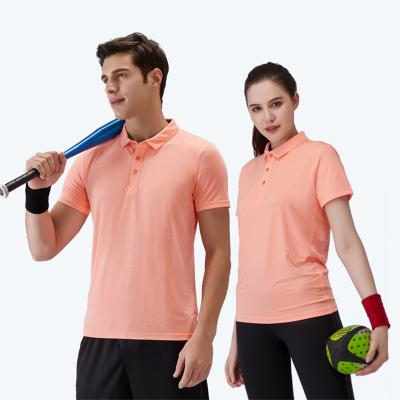 China QUICK DRY Customized Logo Short Sleeve Sports T-Shirt Customized Workwear Quick Dry Polo Shirt for sale