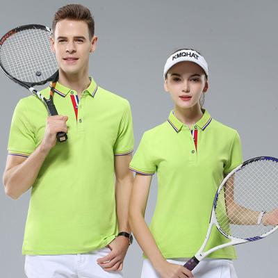 China High Quality QUICK DRY Short Golf Polo Shirts White Design Polo Shirt Custom Printing Sleeve Golf Logo for sale