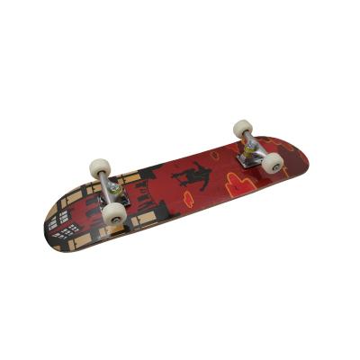 China Chinese Wooden Skateboard Flat Style Youth Manufacturer Custom Skateboard for sale