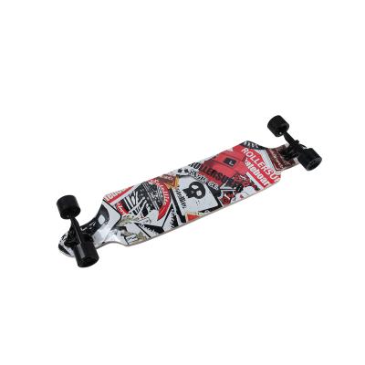 China Youth Street High Quality Material Skateboard Maple Slant Double Skateboard for sale