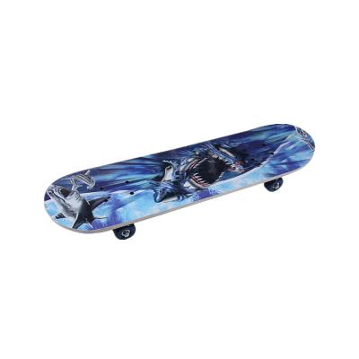 China Hot Selling Cheap Child Wooden Skateboard 4 Wheel Wooden Skateboard Board As Gift for sale