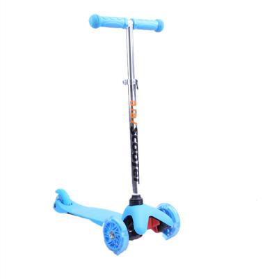 China Best Selling Child Three Wheel Folding Scooter For Kids PU Wheel Adjustable Kick T Pro Scooter For Sale for sale