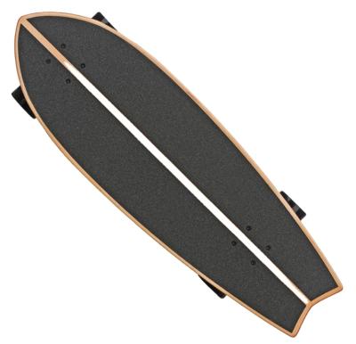 China Youth surf skateboard cx4 surfboard maple land 7 ply 32 inch swing cruiser surfboard for sale