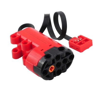 China Enhanced version Stemedu MOC Enhanced Version Red Servo Motor Compatible with Power Functions Servo Motor 88004 for sale