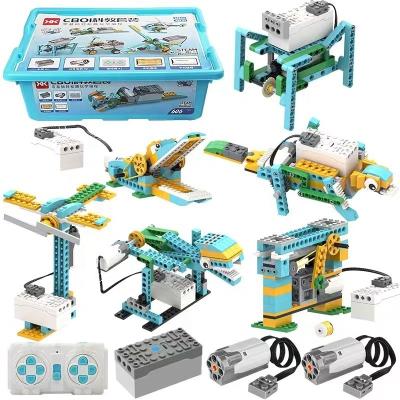 China 606PCS blocks Stemedu 606PCS BC-81 52-IN-1 APP Remote Control Building Block Education Set CB01 Programmable Robot Block Toys For LE.GOeds for sale