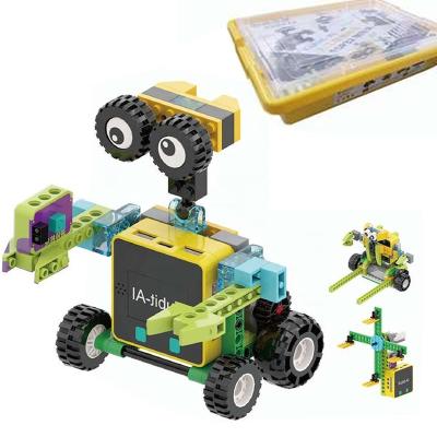 China Electronic Toy Stemedu APP Programmable Robot Building Block Robotics Kit For Arduino 2.0 Smart IOT STEM Educational Toy Boys Girls for sale