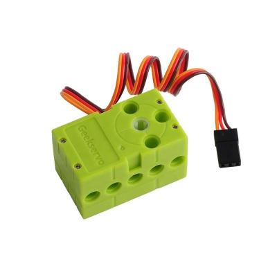 China For building block 0.7KG 360 Degree Positive and Negative Continuous Rotating Programmable Servo Steering Gear Servo for Micro:bit for sale