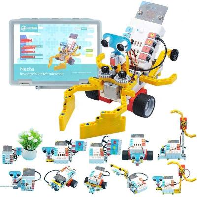 China Educational Toy Stemedu 400pcs+ Educational Blocks Programmable Building Bricks Set 36 IN 1 NEZHA Inventor's Kit for micro:bit for sale