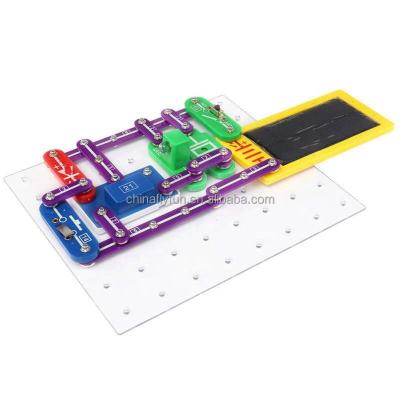 China Educational DIY Toys Stemedu 600+ kinds Multifunctional Circuit Assembly Building Block Scientific Experiment Brick Toy for Student for Children for sale