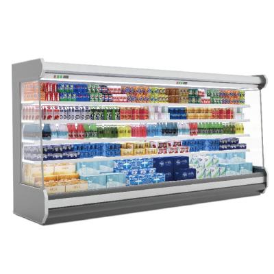 China Single-temperature vegetable display refrigerator for supermarket for sale