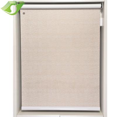 China Wholesale Office Blackout Waterproof Sunscreen Window Roller Shades Solar European Manual Roller Blinds for sale