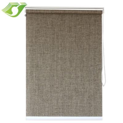 China China Factory Wholesale Cheap Indoor Sunscreen Blackout Blinds Window Shades Manual Roller Blinds For Hotels/Office/Home for sale