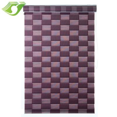 China Shangri-La Home Custom Decorative Blackout Shades / Semi Blackout Window Shades Decorative Roller Blinds for sale