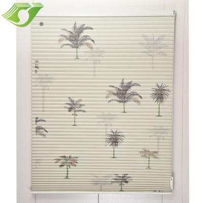 China Blackout / Blackout Fashionable Home Good Quality Colorful Semi Skylight Honeycomb Blinds Motorized Honeycomb Blinds for sale