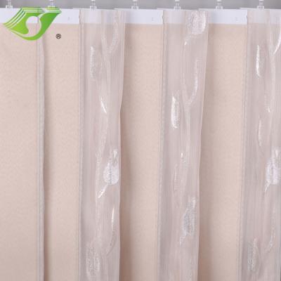 China New Design Blackout Fashion Hanas Single Curtains Sheer Shades Vertical Blinds Shades For Living Room for sale