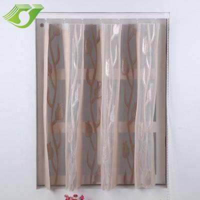 China Blackout / Semi Blackout New Design Home Decorative Manual Custom Printed Vertical Blinds for sale