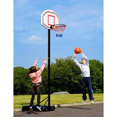 China Acrylic with steel frame basketball system in ground basketball hoops with 16mm steel rim for sale