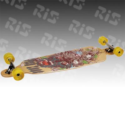 China 6 ply china maple 40 inch drop down loaded longboard-bhangra for sale