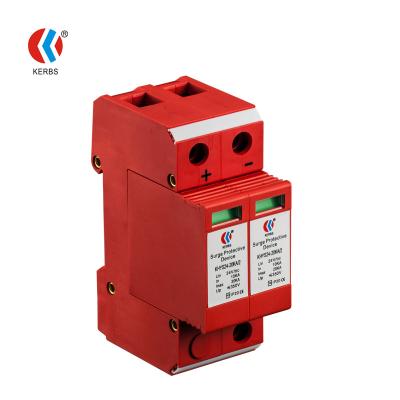 China Manufacturer Dc Lightning Arrester 	DC Power Surge Protector 2p 1000vdc Surge Protector for sale