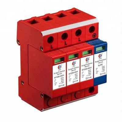 China Factory 380V AC 40KA Three Phase SPD Surge Protection Device  Surge Protector for sale