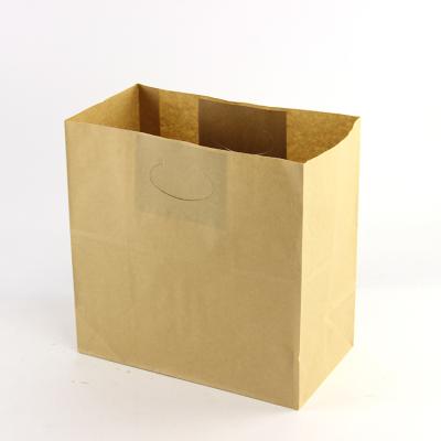 China Biodegradable Custom Logo Luxury White Paper Kraft Paper Shopping Bag With Handles for sale