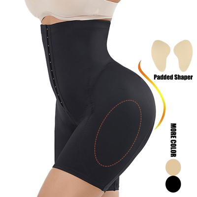 China From HEXIN Customs Service Breathable Seamless Body Top Shapewear Elastic Padded Push Up Butt Shaper for sale