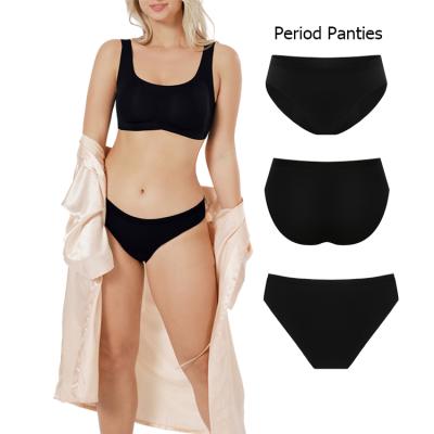 China HEXIN Antibacterial Women's Antibacterial Underwear High Waist Seamless Panties Postpartum Menstrual Period Absorbent Panties for sale