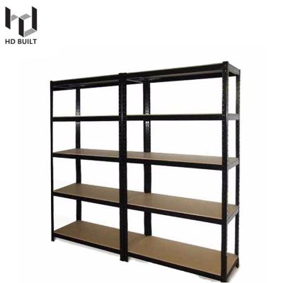 China Wholesale Adjustable Shelf Height Factory Supply Stain Shelf Warehouse Metal Rack Steel Shelves for sale