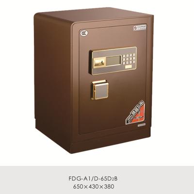 China Fireproof And Waterproof Key Box Cash Money Office Home Bank Use Retro Style Electronic Locker For ATM Safe Lock for sale