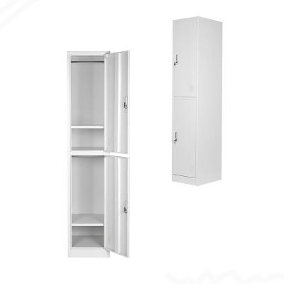 China (Other) Wholesale Custom Golf Lockers Adjustable Hot Selling Metal Locker 2 Steel Door for sale