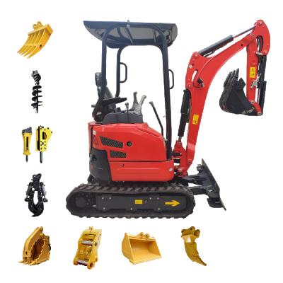 China Factory Price Excavator 0.8 Ton 1 Ton 1.2 Ton 2 Ton 3 Ton Mini Excavator Hydraulic Small Digger Price For Sale for sale